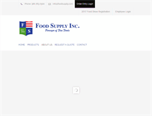 Tablet Screenshot of foodsupply.com